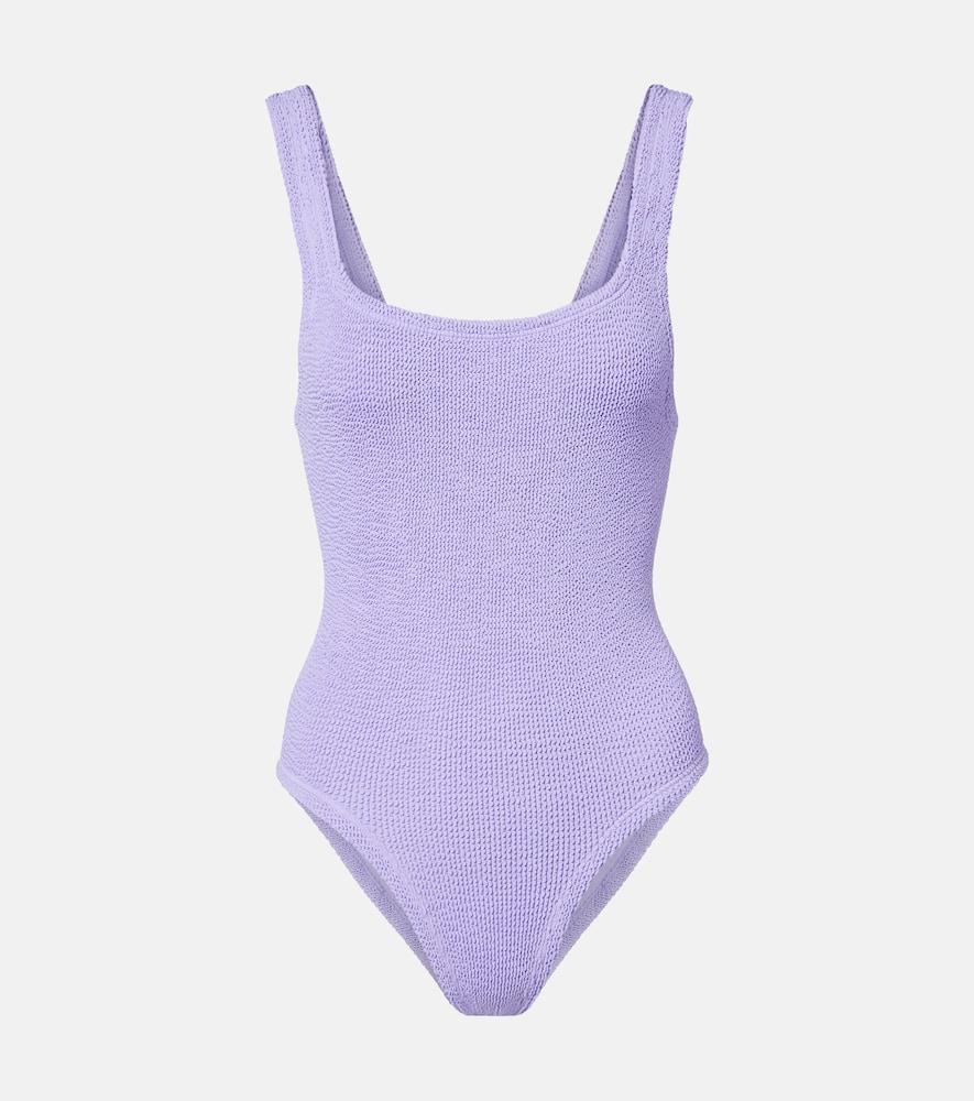 hunza g square neck swimsuit