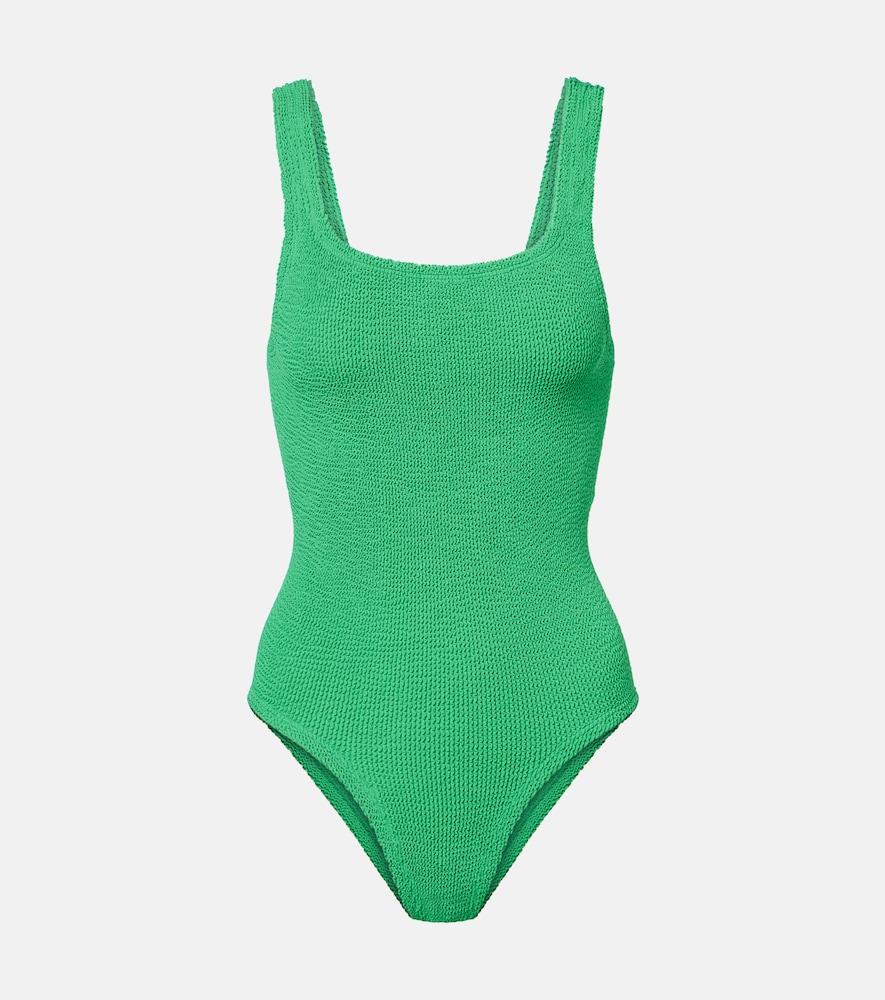 hunza g square neck swimsuit
