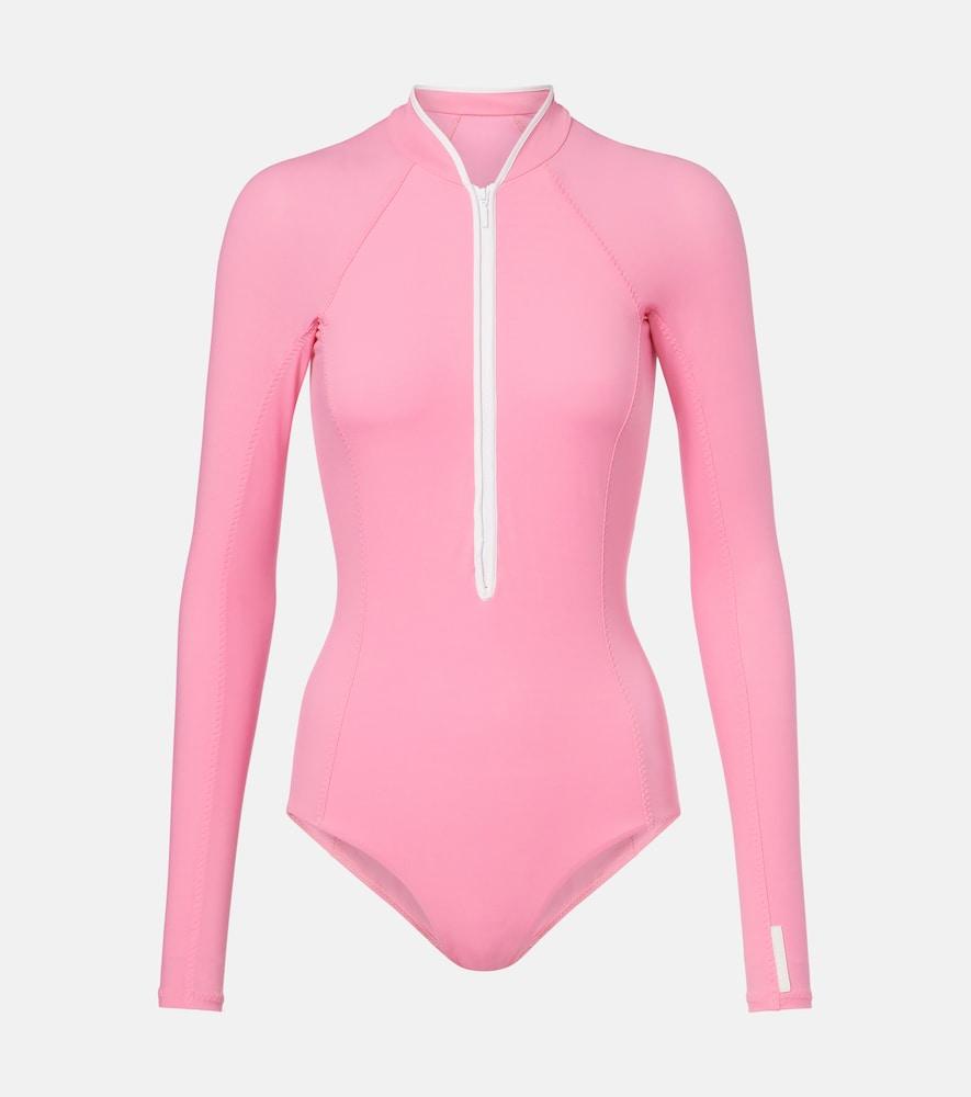 hunza g tyra rashguard swimsuit