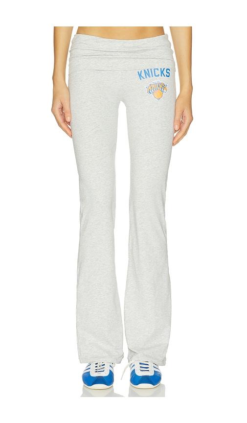 hype and vice knicks foldover pant in grey. - size l (also in xs, s, m)