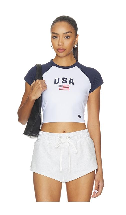 hype and vice usa homerun tee in navy. - size m (also in s)