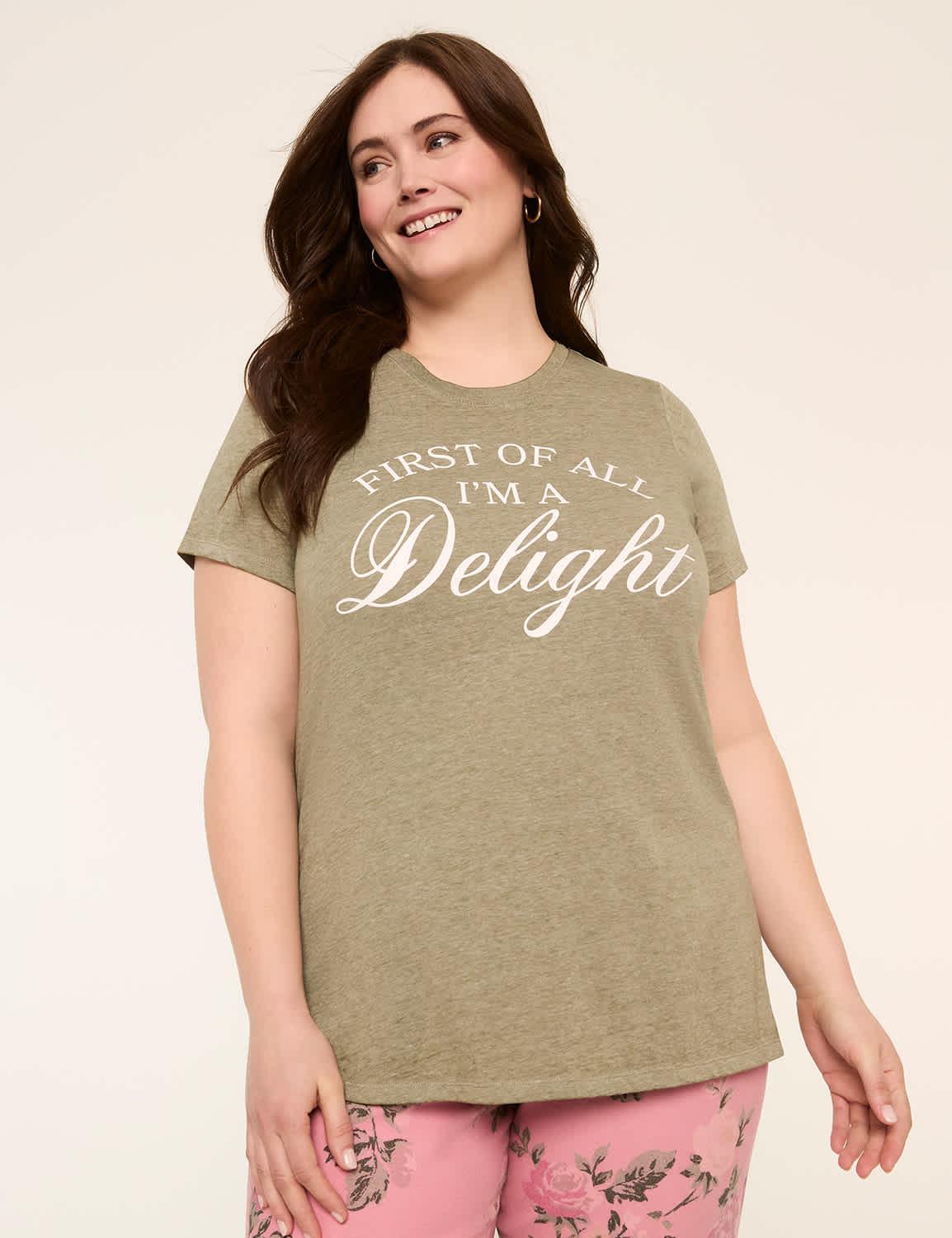 i'm a delight graphic tee