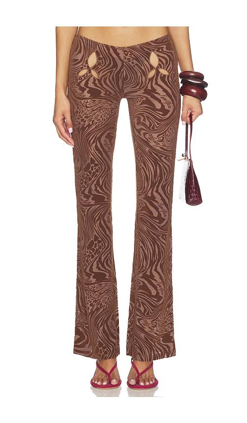 i.am.gia amina pant in chocolate. - size l (also in s, xl)