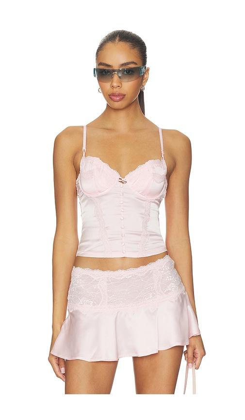 i.am.gia ashling bustier in pink. - size m (also in s, xxs, xs)