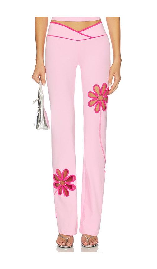 i.am.gia daisy pant in pink. - size l (also in s, xxs, xs, m, xl)