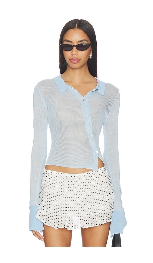 i.am.gia davina top in baby blue. - size s (also in xs)