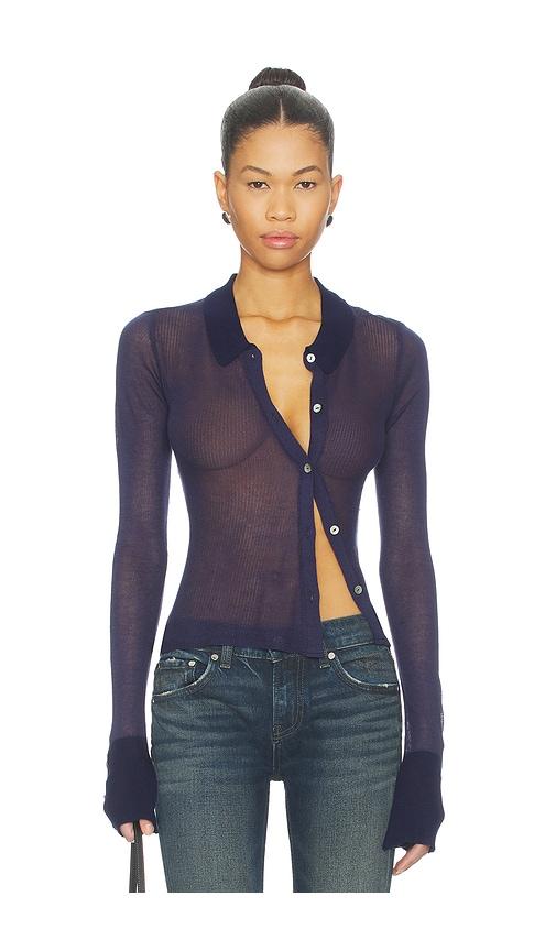 i.am.gia davina top in navy. - size l (also in s, xxs, xs, m)
