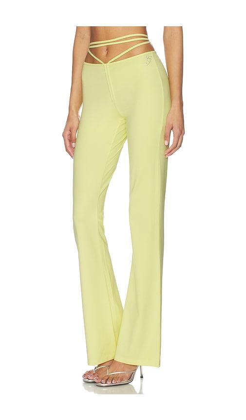 i.am.gia halo pant in yellow. - size l (also in s, xxs, xs, m, xl)