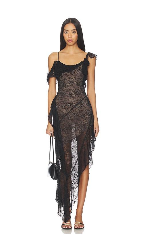 i.am.gia julietta maxi dress in black. - size s (also in xxs, xs)