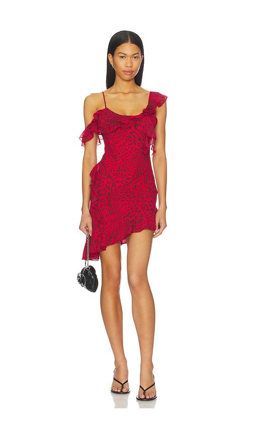i.am.gia julietta mini dress in red. - size xs (also in xxs)