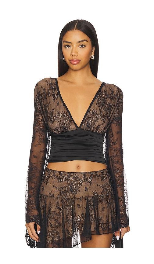 i.am.gia stevie top in black. - size l (also in s, xxs, xs, m)
