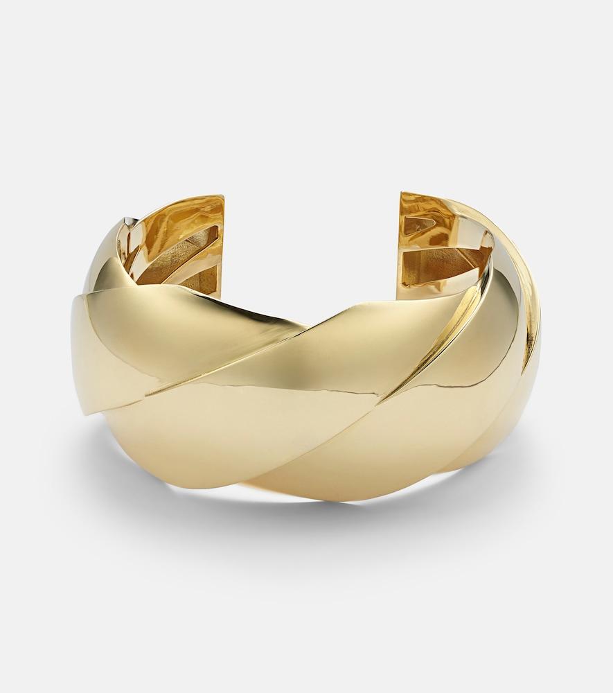 ileana makri blaze 18kt gold cuff bracelet