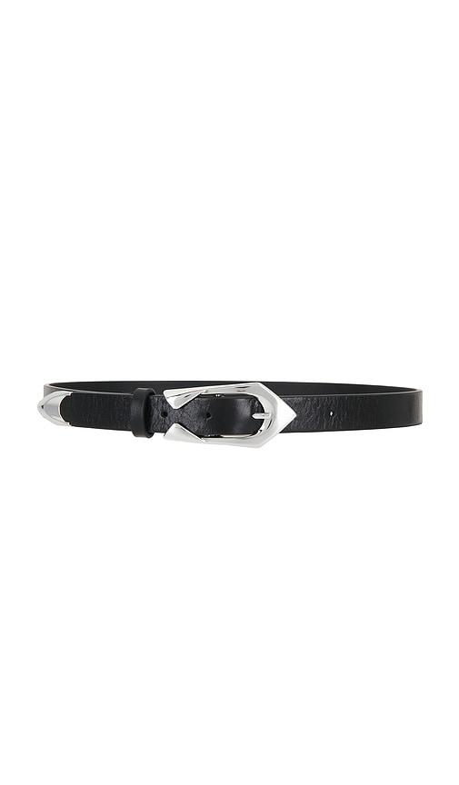 iro cuff belt in black. - size 70 (also in 90)