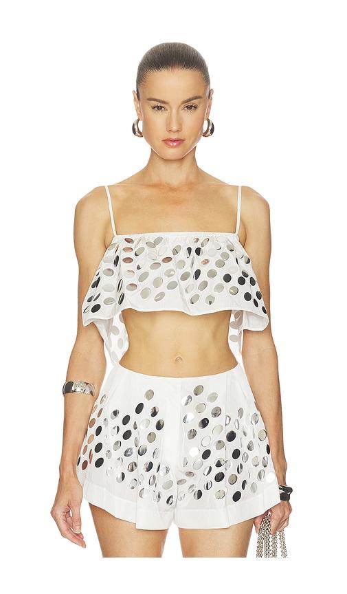 iro dottie top in white. - size 32 (also in 34, 42)