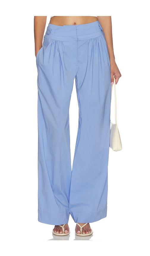 iro nadam pant in blue. - size 32 (also in 34, 36, 38, 40, 42)