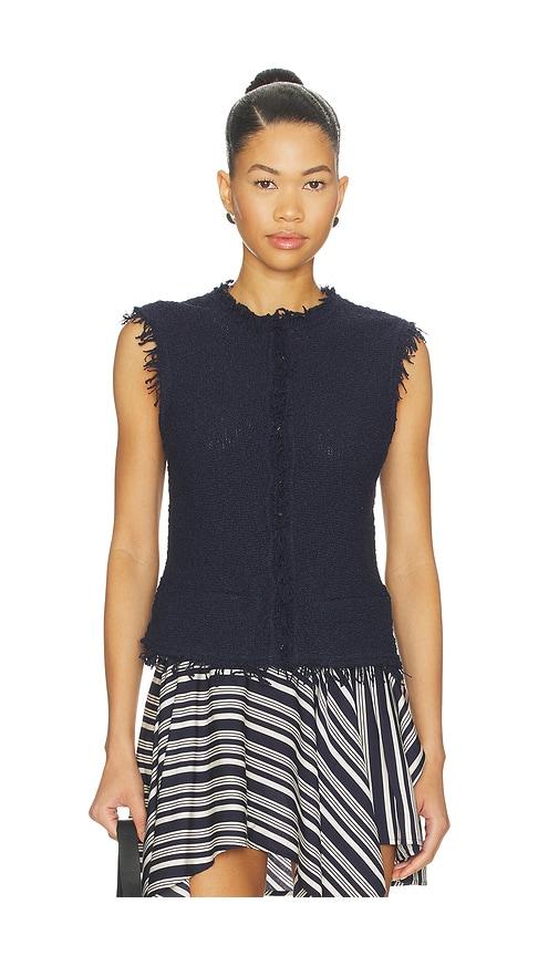iro shanny top in navy. - size 32 (also in 34, 36, 42)