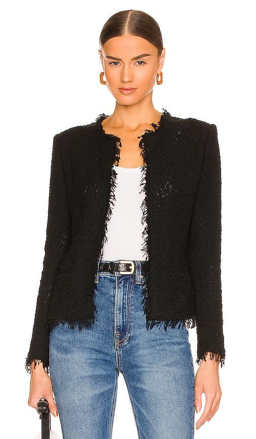 iro shavani jacket in black. - size 34/0 (also in 40/6, 44)