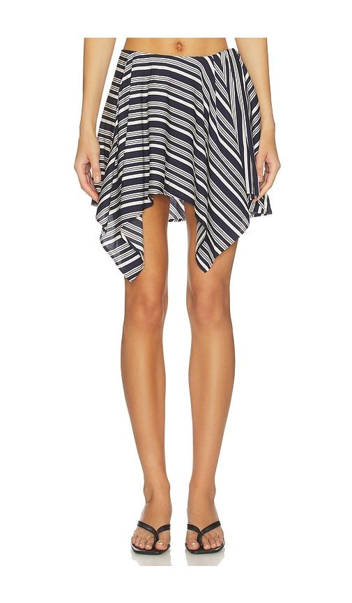 iro utalia skirt in navy. - size 32 (also in 34, 40, 42)