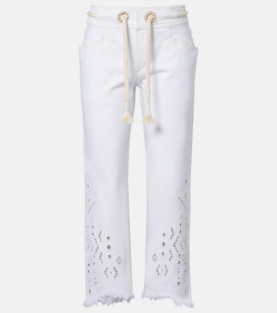isabel marant alison straight jeans