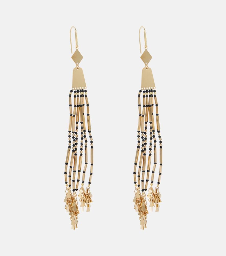isabel marant beaded drop earrings
