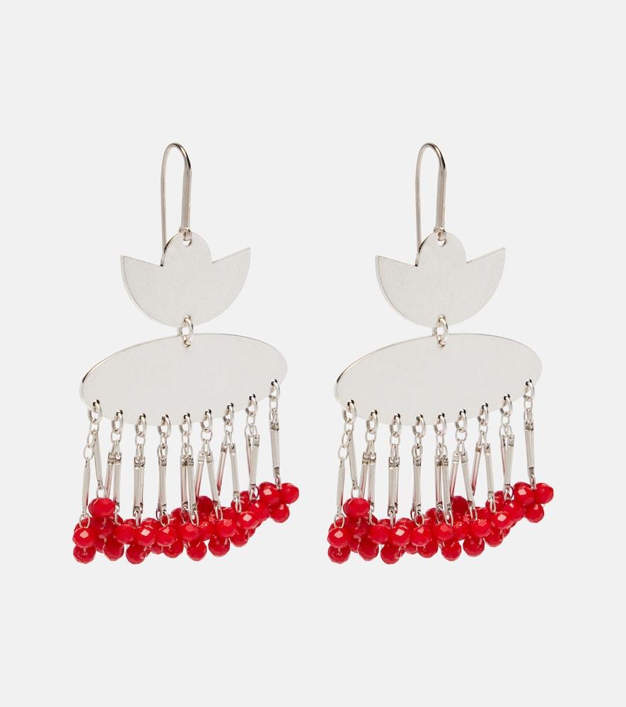 isabel marant beaded drop earrings