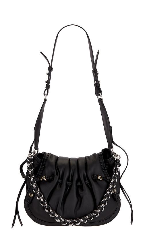isabel marant bolton bag in black.