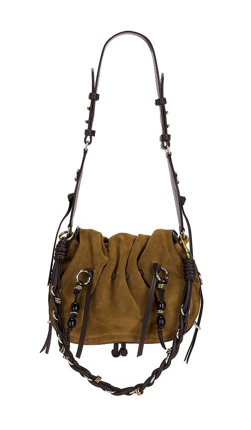 isabel marant bolton bag in taupe.