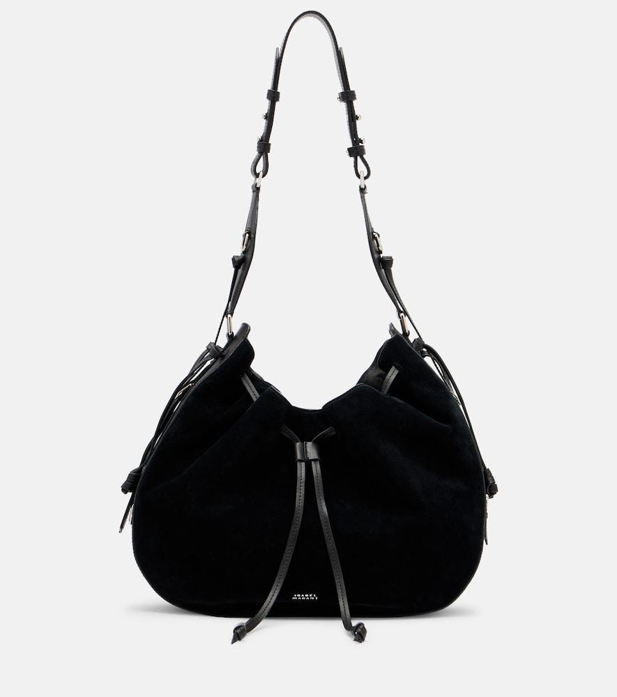 isabel marant bolton medium suede shoulder bag