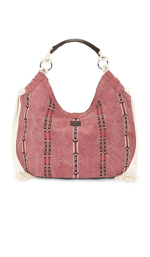 isabel marant byron tote bag in pink.