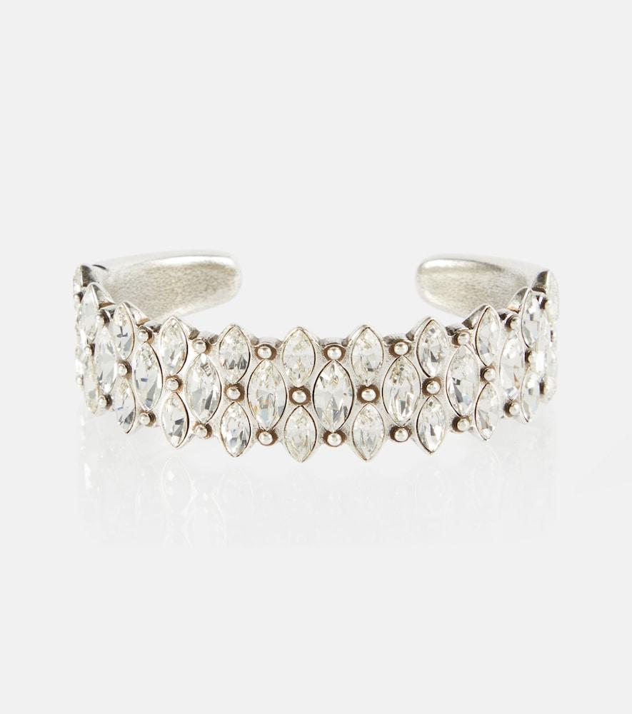 isabel marant celenia crystal-embellished cuff bracelet