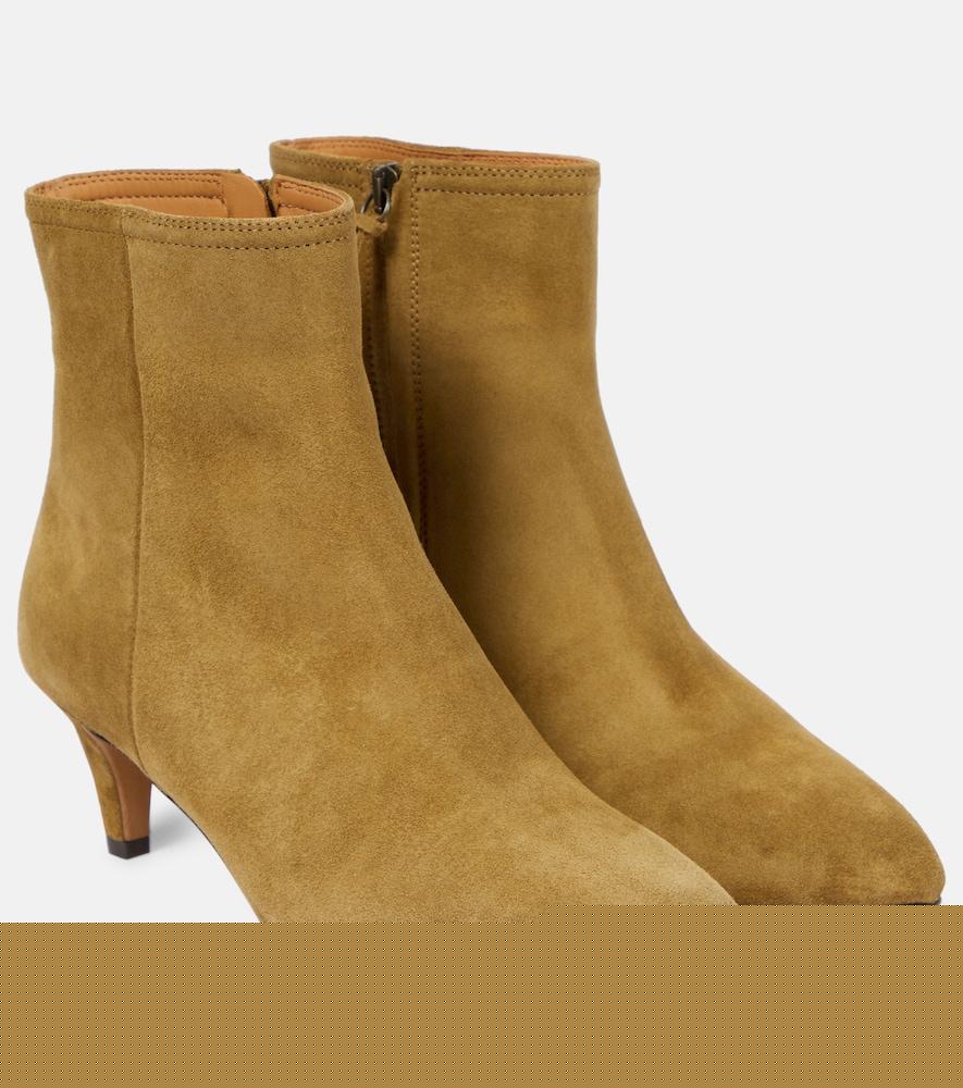isabel marant deone suede ankle boots