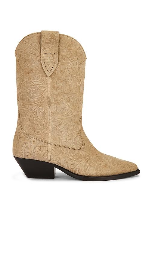 isabel marant duerto boot in beige. - size 37 (also in 39)