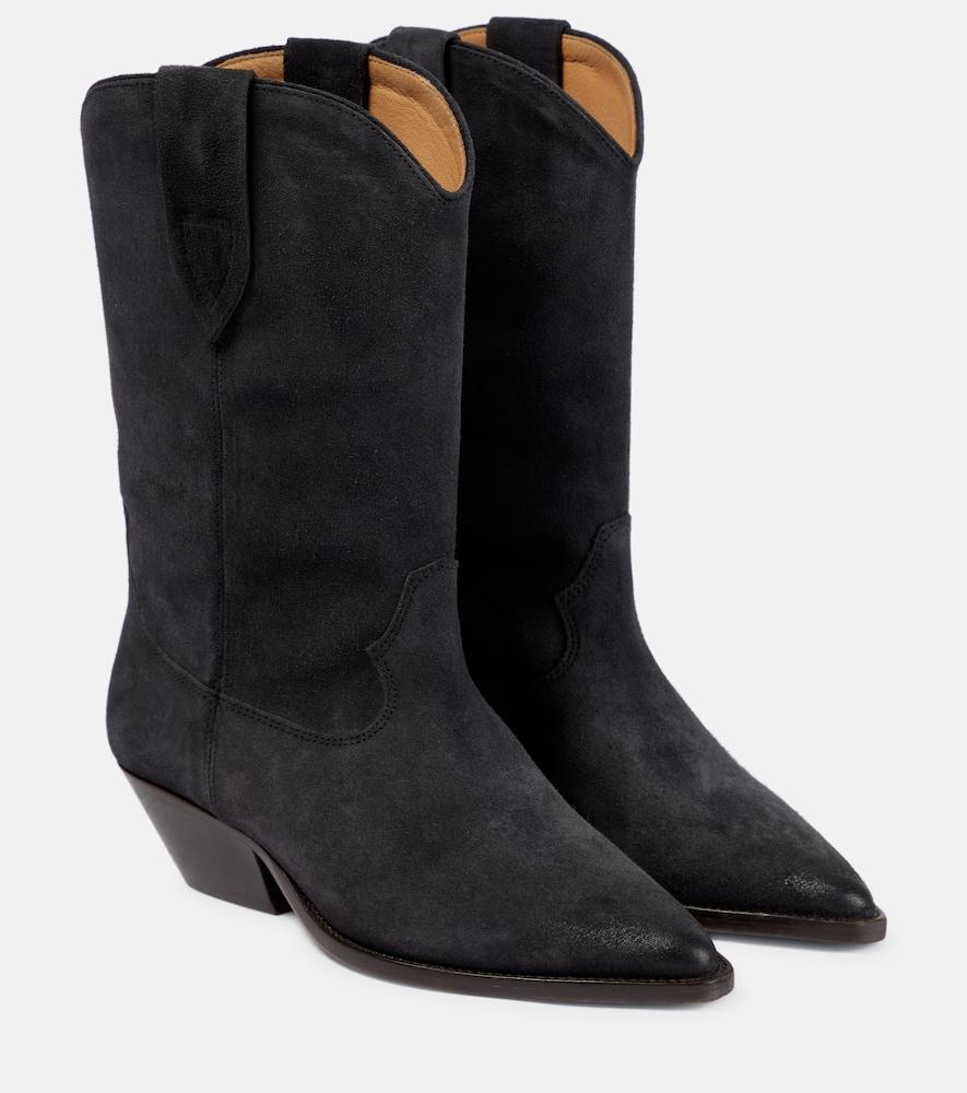isabel marant duerto suede cowboy boots