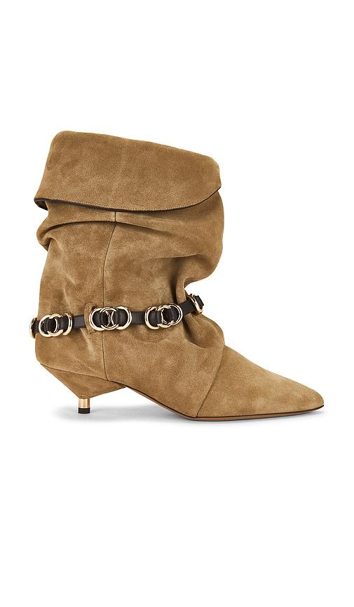 isabel marant edrik rings boots in taupe. - size 39 (also in 40)