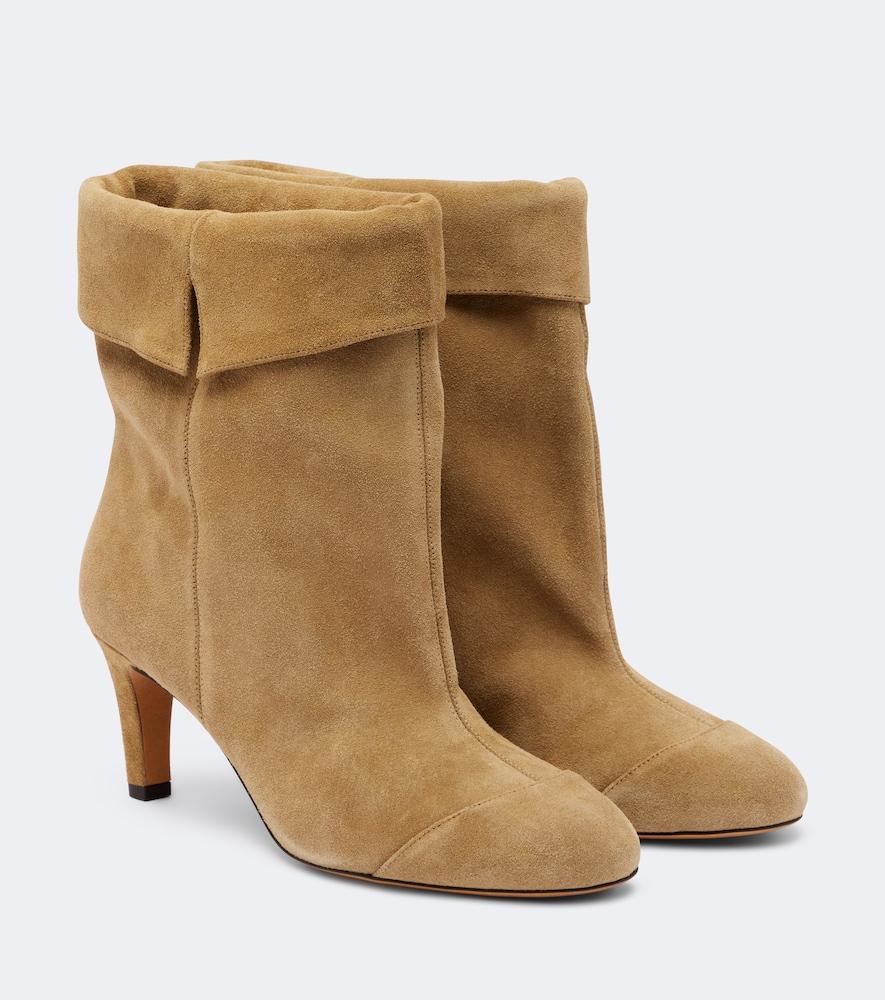isabel marant eldra suede ankle boots