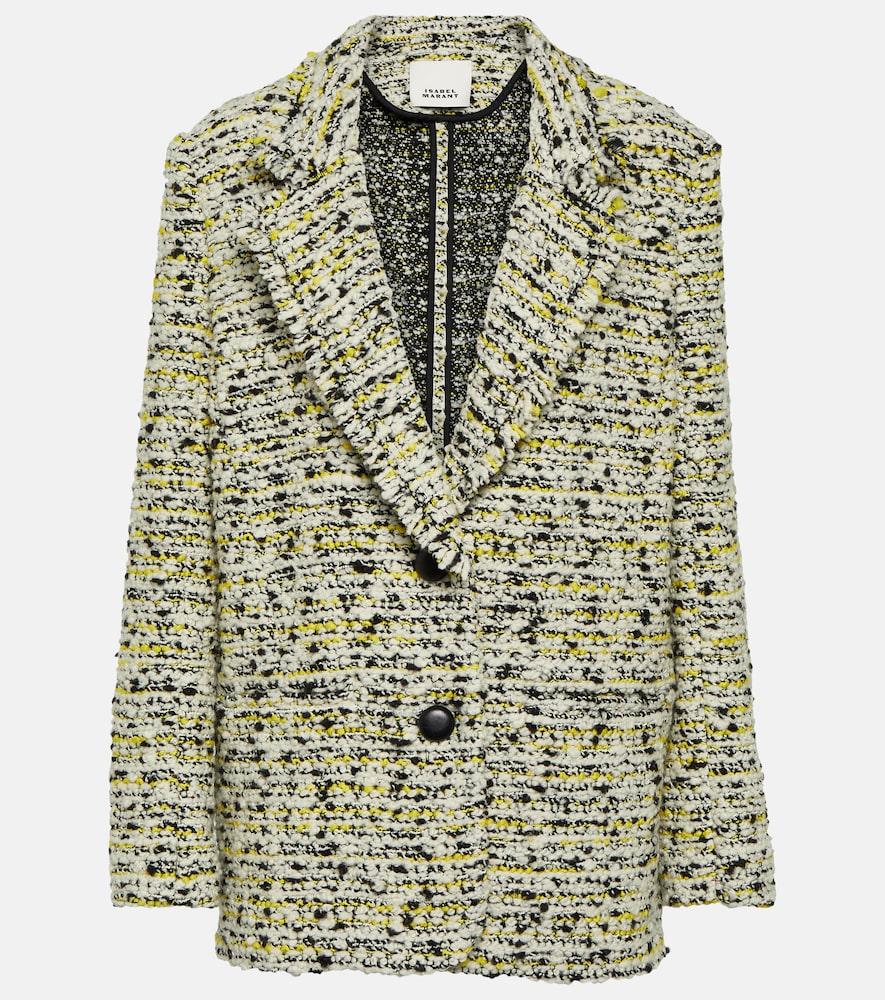 isabel marant etiennega wool-blend blazer