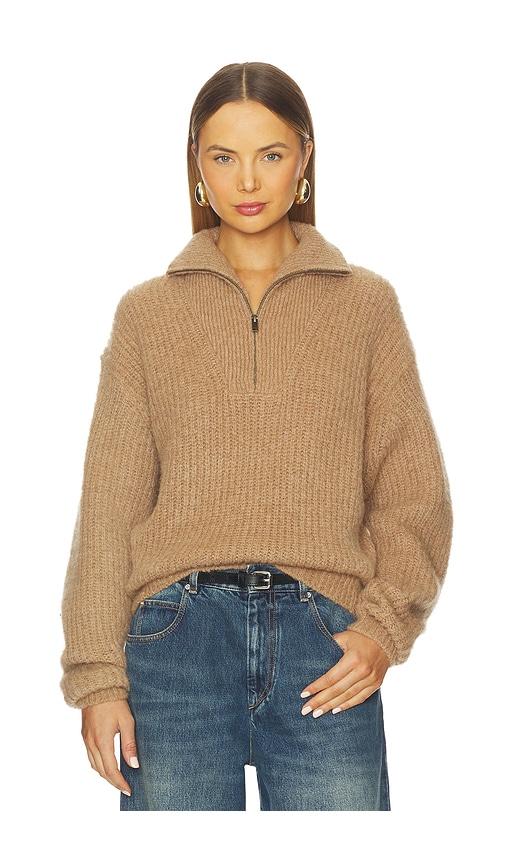 isabel marant etoile danita sweater in taupe. - size 34/2 (also in 38/6)