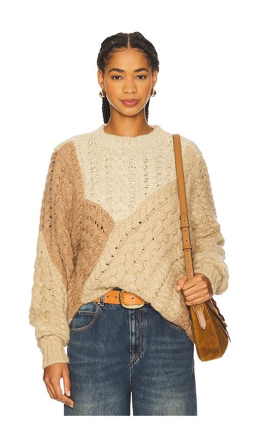 isabel marant etoile daryl sweater in beige. - size 34/2 (also in 40/8)