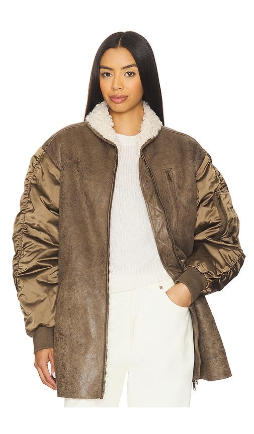 isabel marant etoile evina jacket in green. - size 36/4 (also in 38/6)