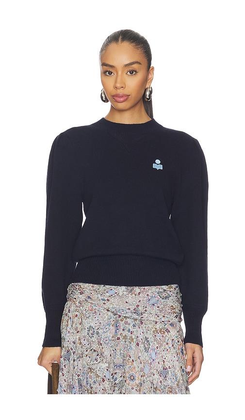 isabel marant etoile kelaya sweater in navy. - size 34 (also in 40)