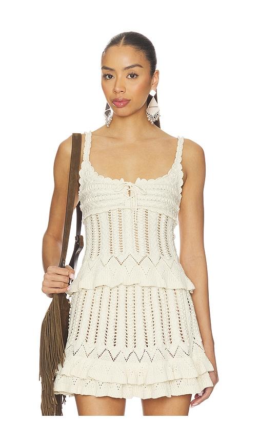 isabel marant etoile neves top in neutral. - size 38/6 (also in 42/10)