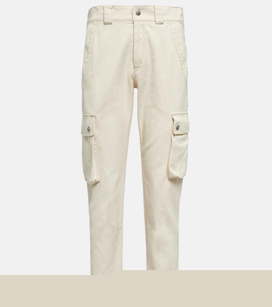 isabel marant evalia tapered cotton cargo pants