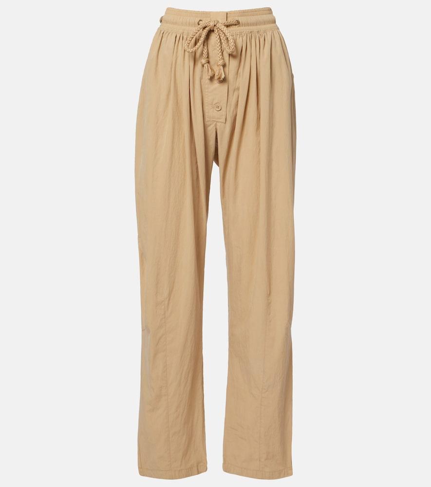 isabel marant falcona wide-leg pants