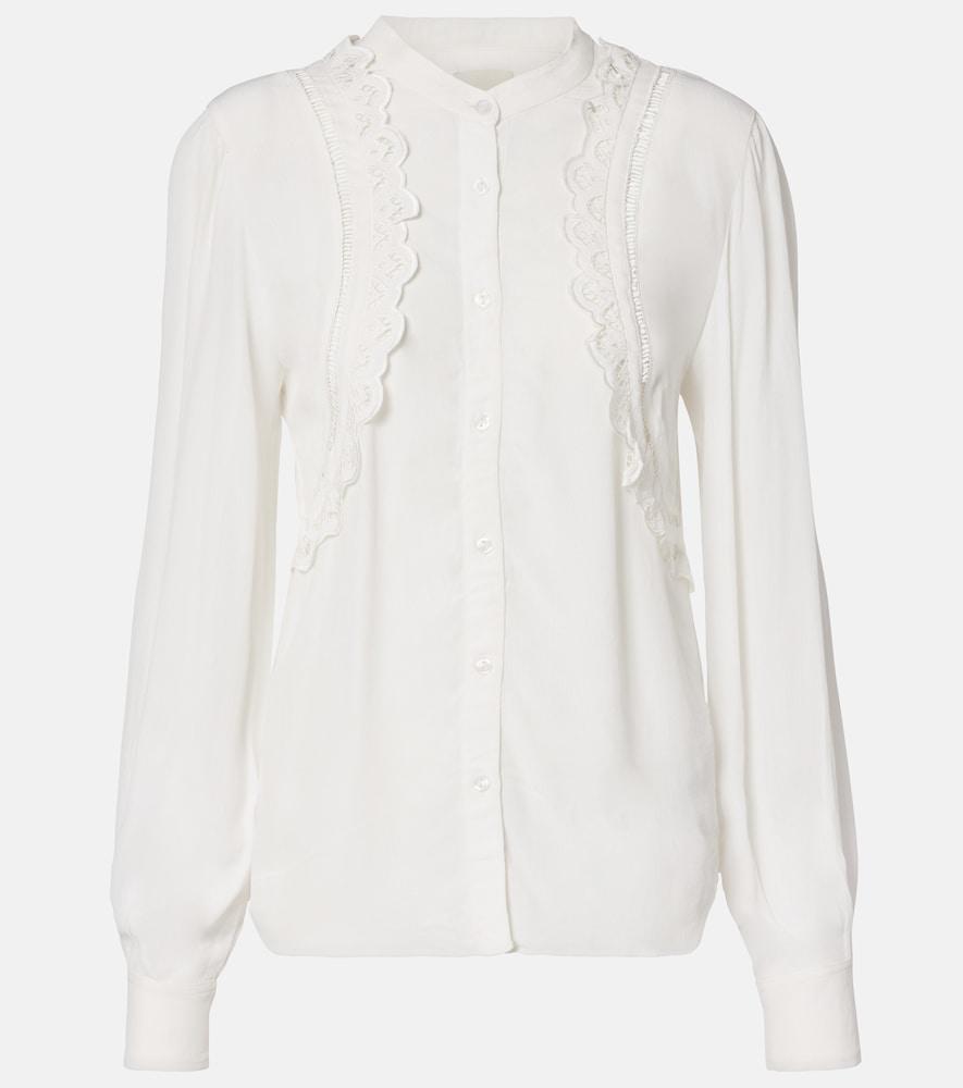 isabel marant filippa broderie anglaise top