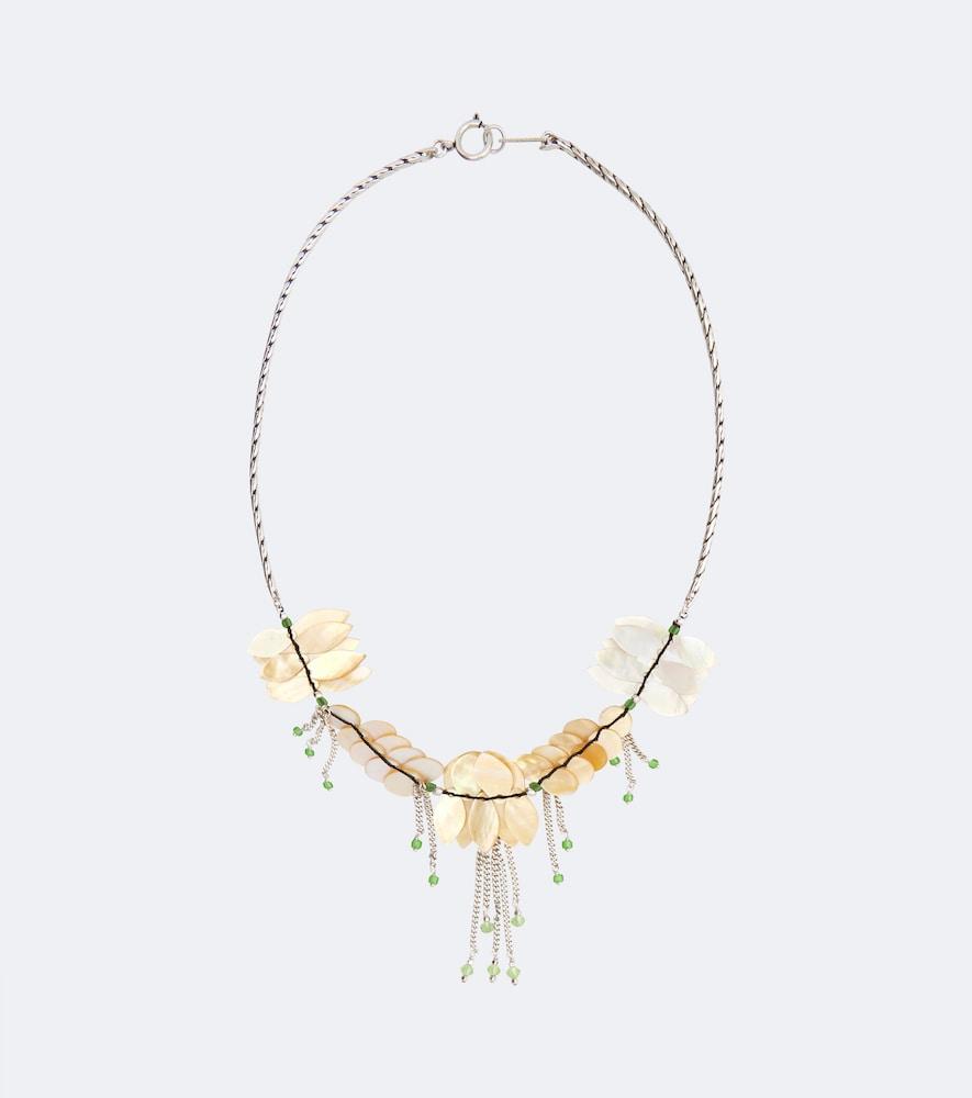 isabel marant halsey embellished necklace