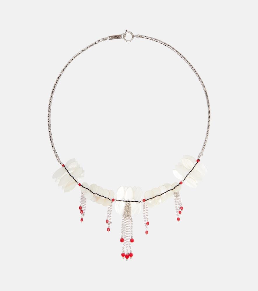 isabel marant halsey embellished necklace