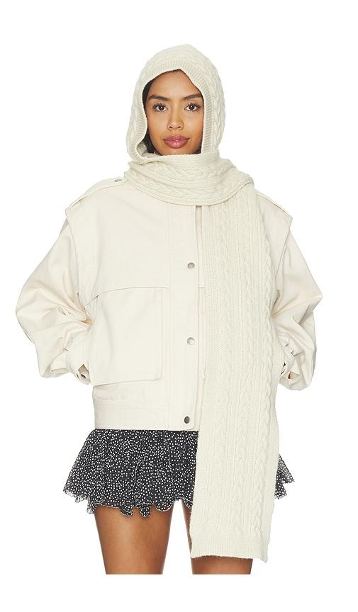 isabel marant honorine scarf in ivory.