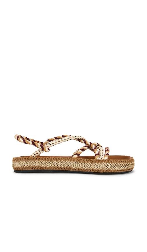 isabel marant kitza sandal in beige. - size 38 (also in 39)