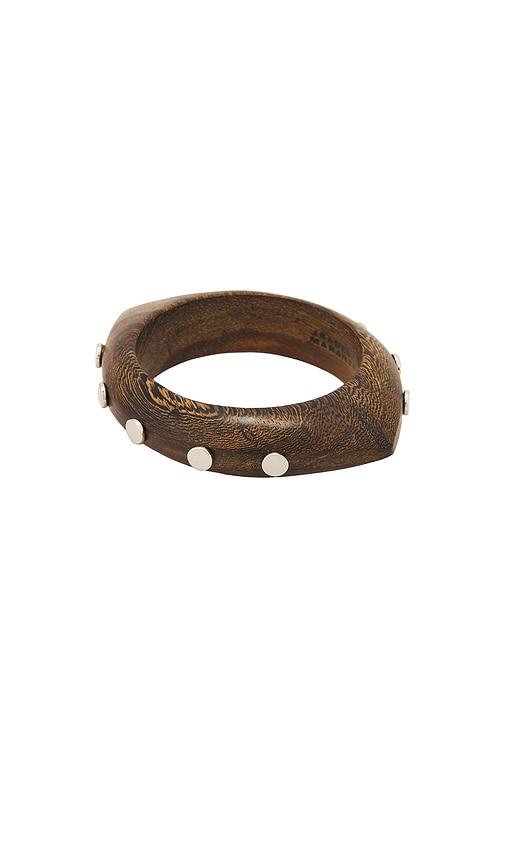 isabel marant layla large bracelet in metallic silver. - size m (also in s, t1 / s, t2 / m)