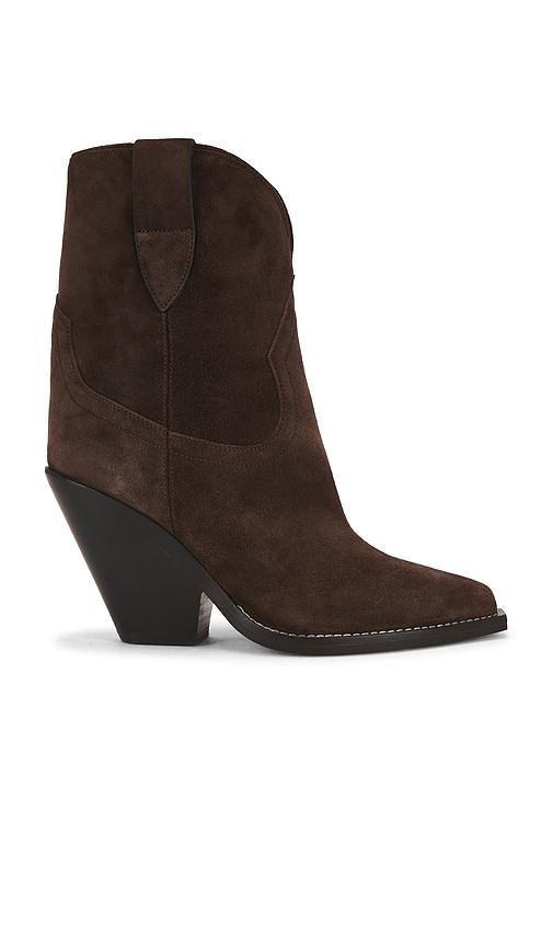 isabel marant leyane boots in brown. - size 38 (also in 40)